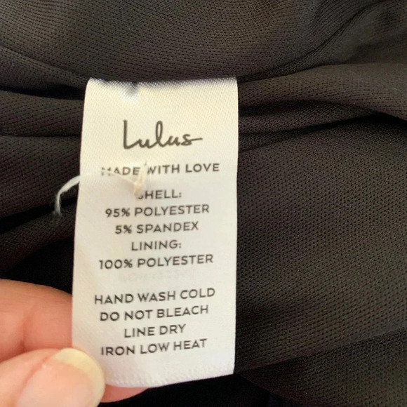 LULUS Size XL Alia BlackBackless Bodycon MidiDress**Flattering Style**NWT* - Picture 4 of 12